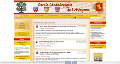 Desktop Screenshot of genealogie-aveyron.fr